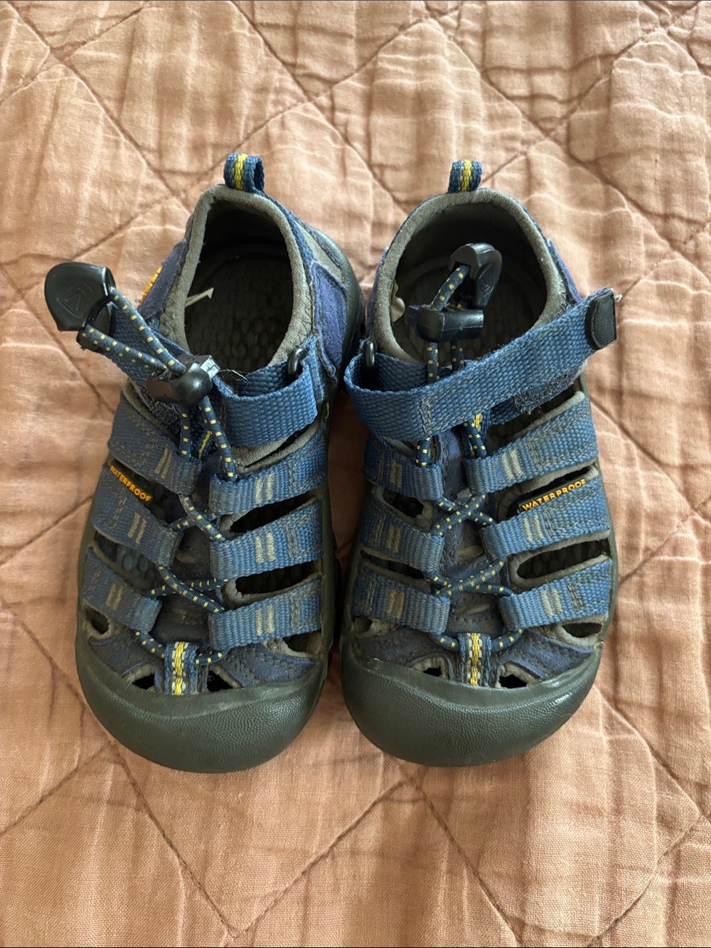 Kids Blue Waterproof Outdoor Sandals